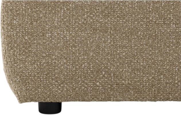 Goossens hocker lago bruin stof - 8252196-{merk}-lago-hocker-stof-07